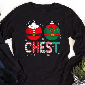 Christmas T Shirt Matching Couple Family Chestnuts Longsleeve Tee 2 1 7