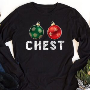 Christmas T Shirt Matching Couple Family Chestnuts Longsleeve Tee 2 1 8