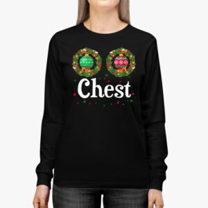 Christmas T Shirt Matching Couple Family Chestnuts Longsleeve Tee 2 2 5