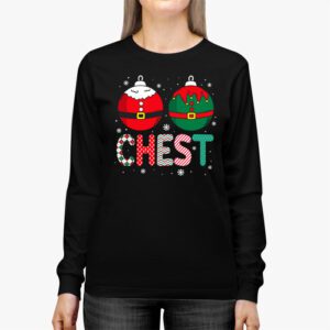 Christmas T Shirt Matching Couple Family Chestnuts Longsleeve Tee 2 2 7