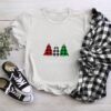 Christmas Tree Plaid Merry Christmas T-Shirt