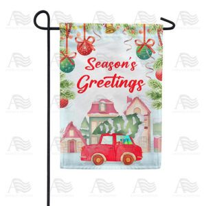 Christmas Tree Tradition Garden Flag