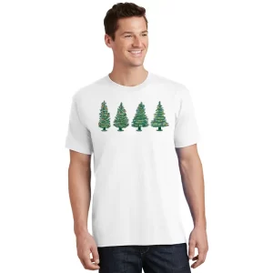 Christmas Trees Holiday Season T Shirt 1