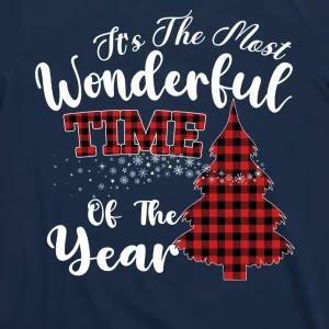 Christmas Trees Its The Most Wonderful Time Of The Year T Shirt 3