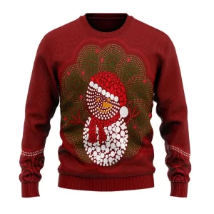 Christmas Ugly Sweater Christmas Snowman Ugly Sweaters