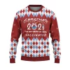 Christmas Ugly Sweater Christmas Vaccinated Ugly Sweaters
