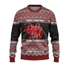 Christmas Ugly Sweater Daddy Bear Red Plaid Christmas Ugly Sweaters