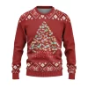 Christmas Ugly Sweater Dragonfly Christmas Tree Ugly Sweaters