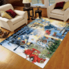 Christmass Printing Floor Mat Carpet