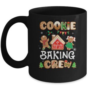 Cookie Baking Crew Christmas Funny Gingerbread Baking Mug