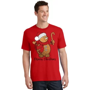 Cookie Merry Christmas T Shirt 1