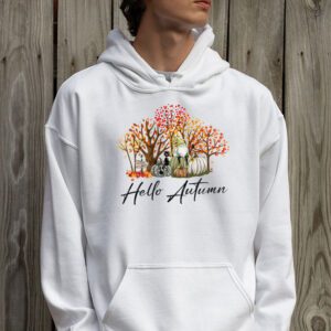 Cute Hello Autumn Season Thanksgiving and Fall Color Lovers Hoodie 2 4