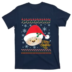 Cute Ugly Merry Christmas Santa T-Shirt