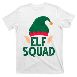Elf Squad Christmas Holiday Cute T-Shirt