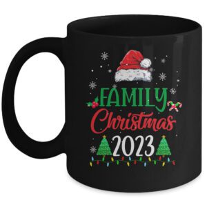 Family Christmas 2023 Matching Family Christmas Squad Santa Mug