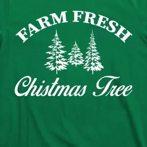 Farm Fresh Christmas Tree T Shirt 3