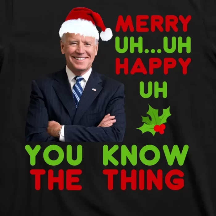 Funny Joe Biden Christmas T Shirt 3