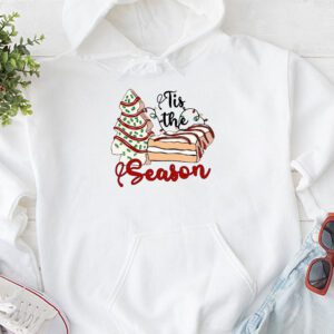 Funny Tis The Season Design Christmas Tree Cakes Debbie Hoodie 1 3