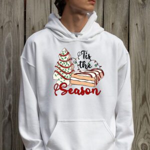 Funny Tis The Season Design Christmas Tree Cakes Debbie Hoodie 2 3