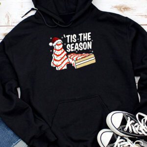 Funny Tis The Season Design Christmas Tree Cakes Debbie Hoodie