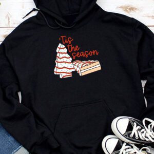 Funny Tis The Season Design Christmas Tree Cakes Debbie Hoodie