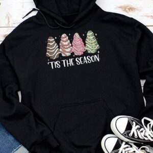 Funny Tis The Season Design Christmas Tree Cakes Debbie Hoodie