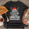Funny Xmas This Is My It's Too Hot For Ugly Christmas Longsleeve Tee