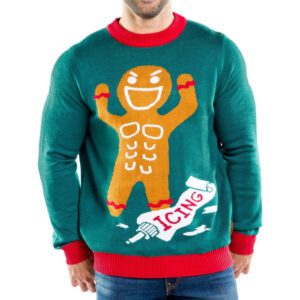 Ginger Roid Rage Ugly Christmas Sweater