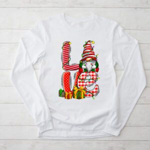 Funny Christmas Shirts Love Christmas Gnomies Xmas Pajama Longsleeve Tee