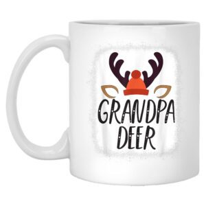 Grandpa Reindeer Pajama Merry Christmas Mug