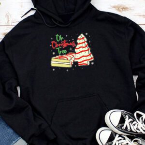 Groovy Oh Christmas Tree Cakes Debbie Becky Jen Cake Lovers Hoodie