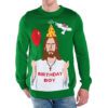 Happy Birthday Jesus Ugly Christmas Sweater