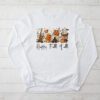 Happy Fall Y'all Longsleeve Tee Latte Coffee Leopard Pumpkin Autumn Longsleeve Tee