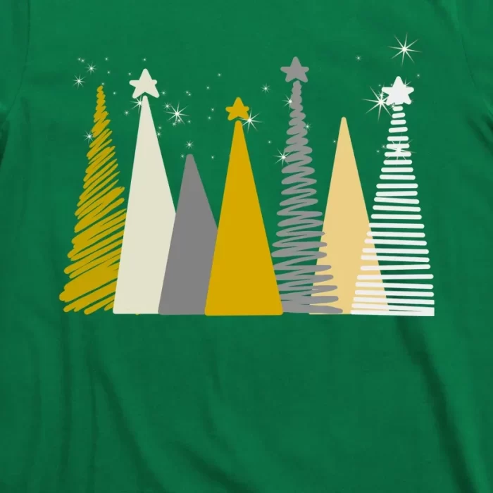 Happy Holidays Christmas Tree Festive T Shirt 3