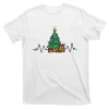 Heartbeat Christmas Holiday T-Shirt