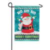 Ho Ho Ho Dura Soft Garden Flag
