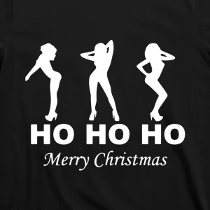 Ho Ho Ho Merry Christmas T Shirt 3