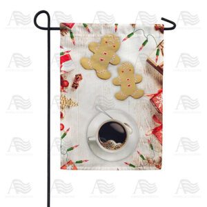 Holiday Snack Break Garden Flag