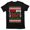 I Love Beer Merry Christmas T-Shirt