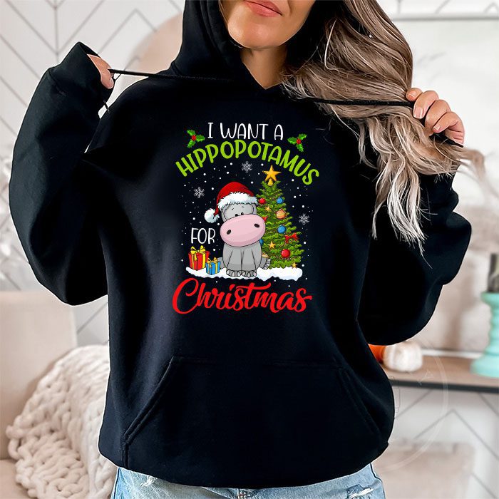 I-Want-A-Hippopotamus-For-Christmas-Xmas-Hippo-for-Kid-Women-Hoodie-1 I Want A Hippopotamus For Christmas Xmas Hippo for Kid Women Hoodie 1 4