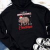 I Want A Hippopotamus For Christmas Xmas Hippo for Kid Women Hoodie