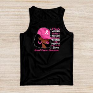 I'm The Storm Black Women Breast Cancer Survivor Pink Ribbon Tank Top