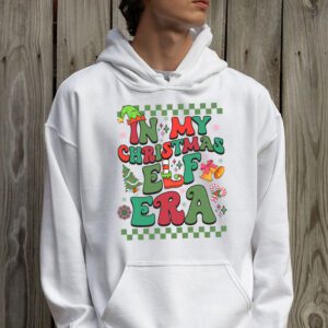 In My Christmas Elf Era Xmas Groovy Santa Squad Holiday Hoodie 2 3