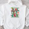 In My Christmas Elf Era Xmas Groovy Santa Squad Holiday Hoodie