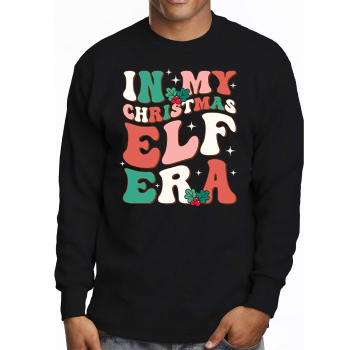 In-My-Christmas-Elf-Era-Xmas-Groovy-Santa-Squad-Holiday-Longsleeve-Tee-3 In My Christmas Elf Era Xmas Groovy Santa Squad Holiday Longsleeve Tee 3 4
