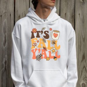 Its Fall Yall Pumpkin Spice Retro Autumn Thanksgiving Hoodie 2 1