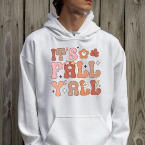 Its Fall Yall Pumpkin Spice Retro Autumn Thanksgiving Hoodie 2 3