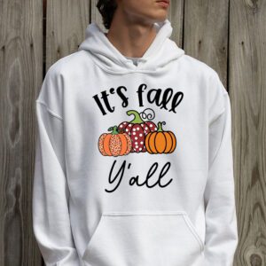 Its Fall Yall Pumpkin Spice Retro Autumn Thanksgiving Hoodie 2