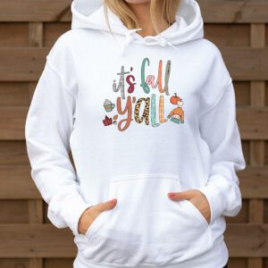 Its Fall Yall Pumpkin Spice Retro Autumn Thanksgiving Hoodie 3 2