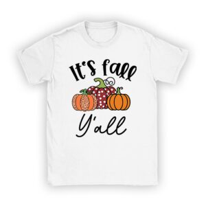 It's Fall Y'all Pumpkin Spice Retro Autumn Thanksgiving T-Shirt